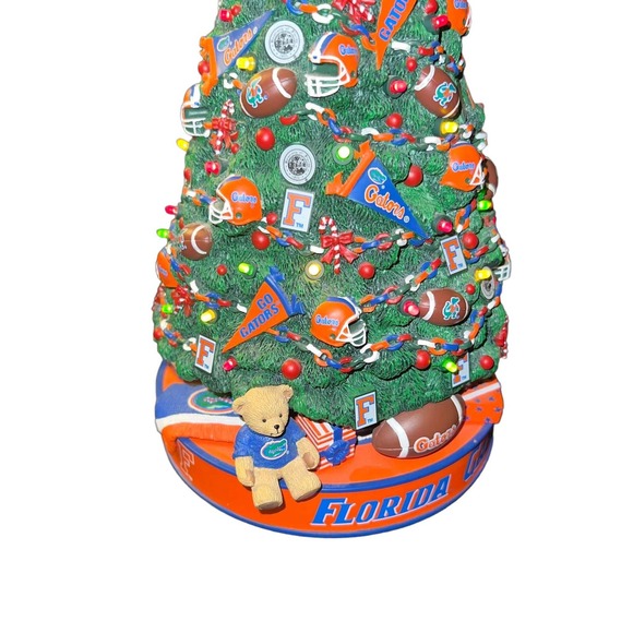 The Danbury Mint Florida Gators Christmas Tree - Picture 3 of 7